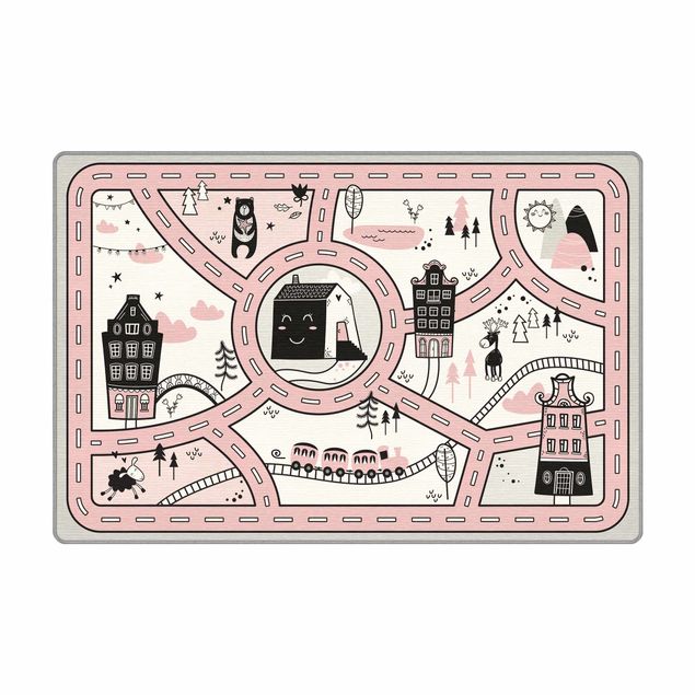 Teppich - Skandinavien - Die rosane Stadt