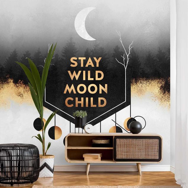 Design Tapeten Stay Wild Moon Child