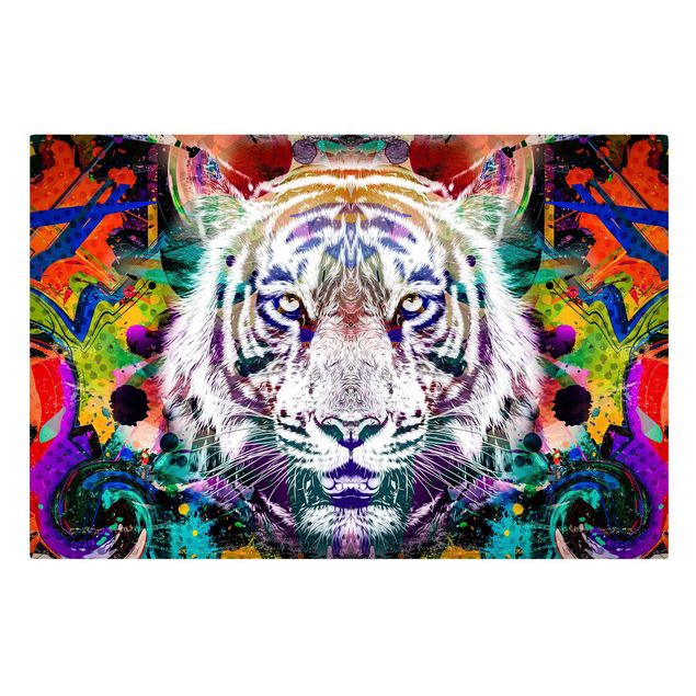 Leinwandbilder kaufen Street Art Tiger