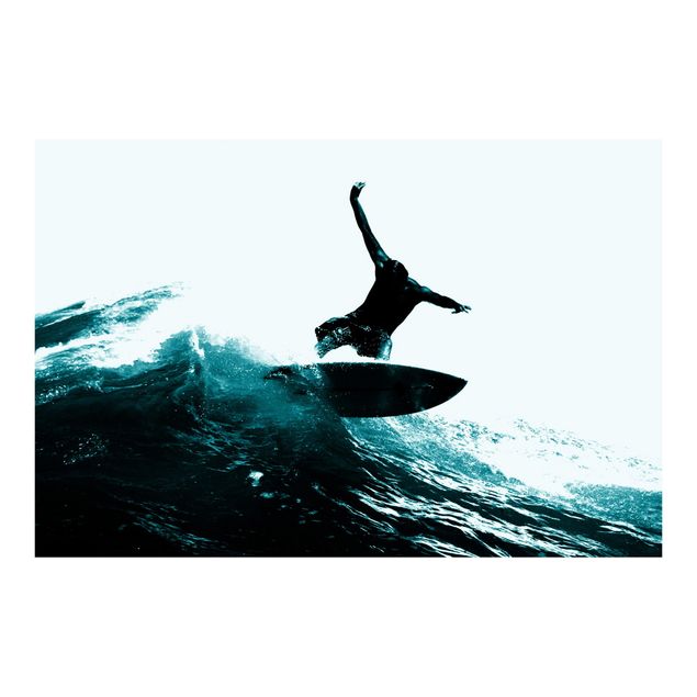 Fototapete - Surfing Hero