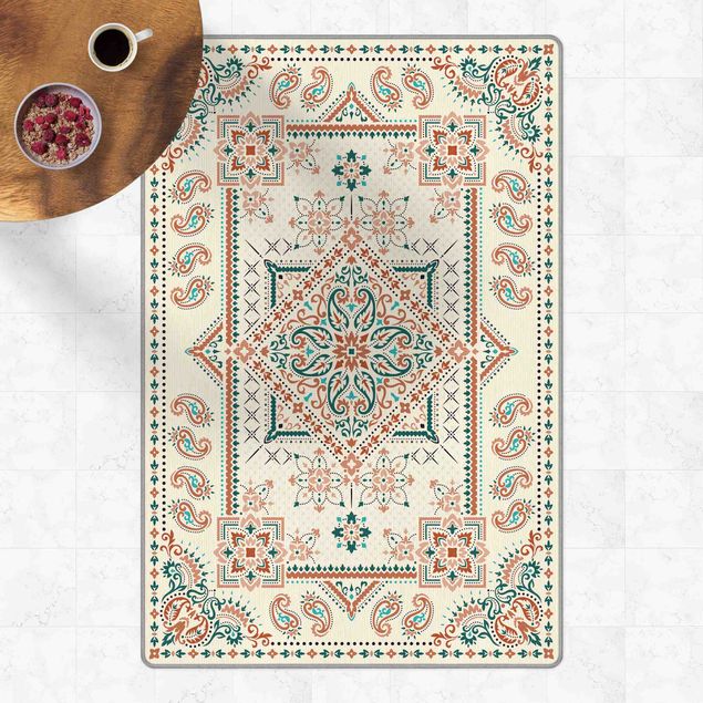 Orientteppich Teppich mit Bandana Muster