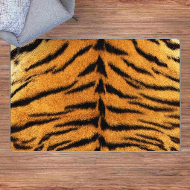 Teppich Dschungel Tigerfell