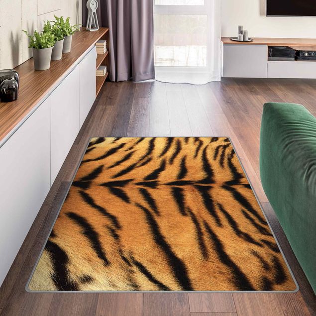 Teppich Fellmuster Tigerfell