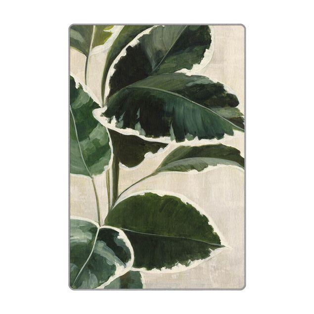 Teppich - Tropische Pflanzenstudie