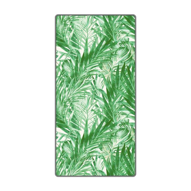 Teppich - Tropisches Unterholz Grün