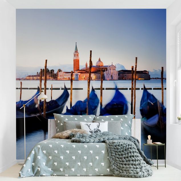 Fototapete Skyline Venice Gondolas