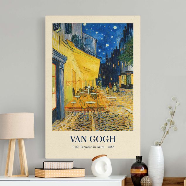 Van Gogh Gemälde Vincent van Gogh - Café-Terrasse in Arles - Museumsedition