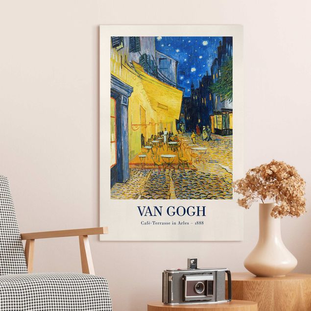 Impressionismus Bilder Vincent van Gogh - Café-Terrasse in Arles - Museumsedition