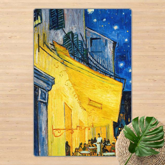 Teppich modern Vincent van Gogh - Café-Terrasse in Arles