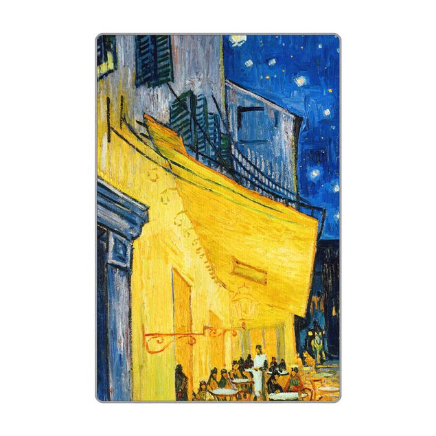 Teppich - Vincent van Gogh - Café-Terrasse in Arles