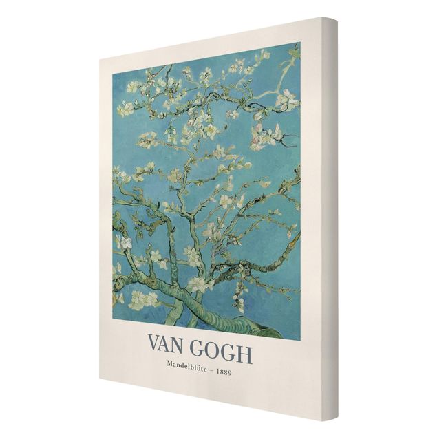 Leinwandbild - Vincent van Gogh - Mandelblüte - Museumsedition - Hochformat 2:3