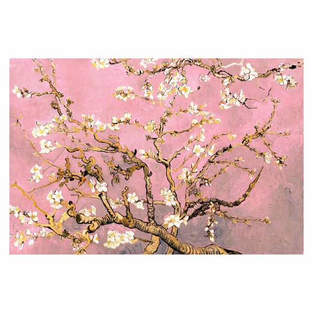 schöne Tapeten Vincent van Gogh - Mandelblüte in altrosa