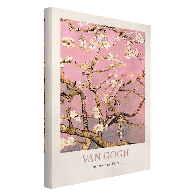 Bilder Vincent van Gogh - Mandelblüte in rosa - Museumsedition