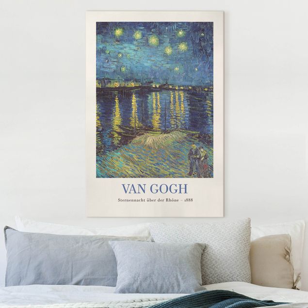 Impressionismus Bilder Vincent van Gogh - Sternennacht - Museumsedition