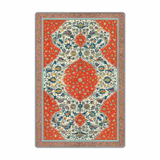Teppich - Vintage Blüten Teppich