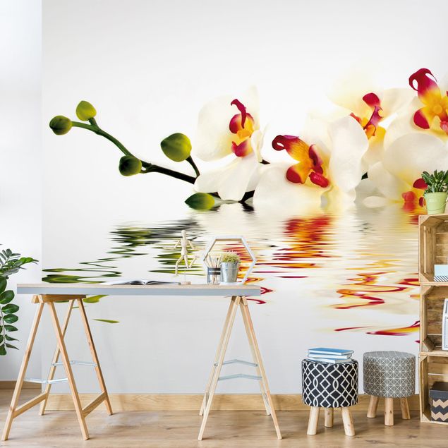 Design Tapeten Vivid Orchid Waters
