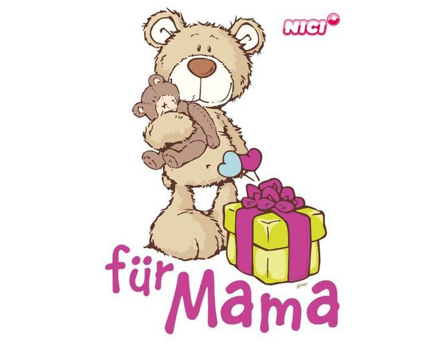 Bär Wandtattoo NICI - Mothers Day Bear