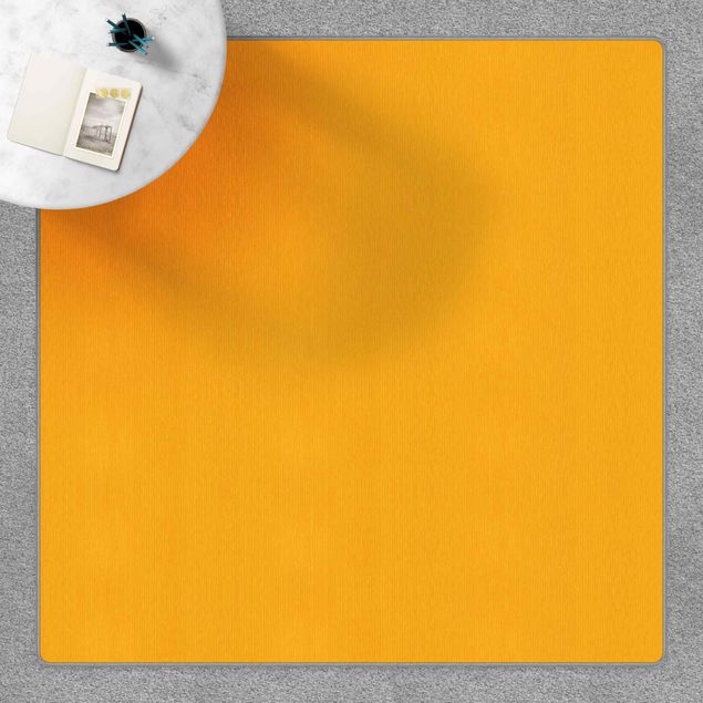 Große Teppiche Warmes Gelb