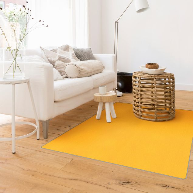 Moderne Teppiche Warmes Gelb