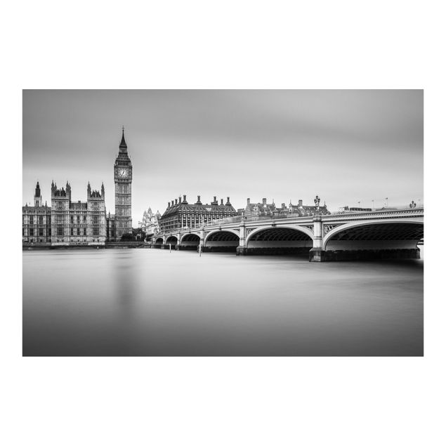 Fototapete - Westminster Brücke und Big Ben