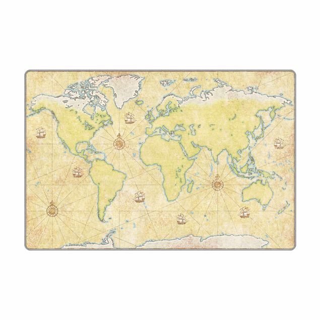 Teppich - World Map