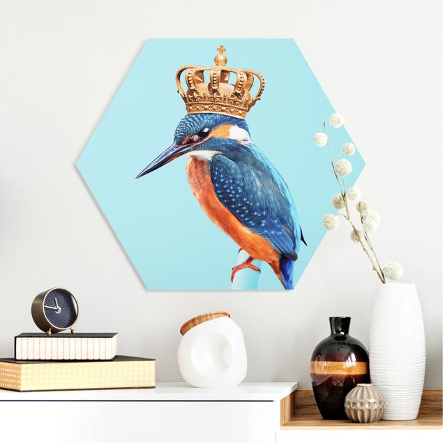 Jonas Loose Poster Eisvogel mit Krone