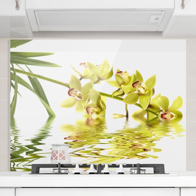 Spritzschutz Orchideen Elegant Orchid Waters