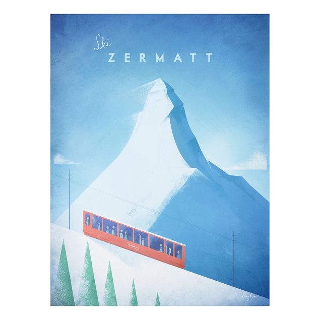 schöne Bilder Reiseposter - Zermatt