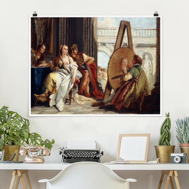 XXL Poster Giovanni Battista Tiepolo - Alexander der Große