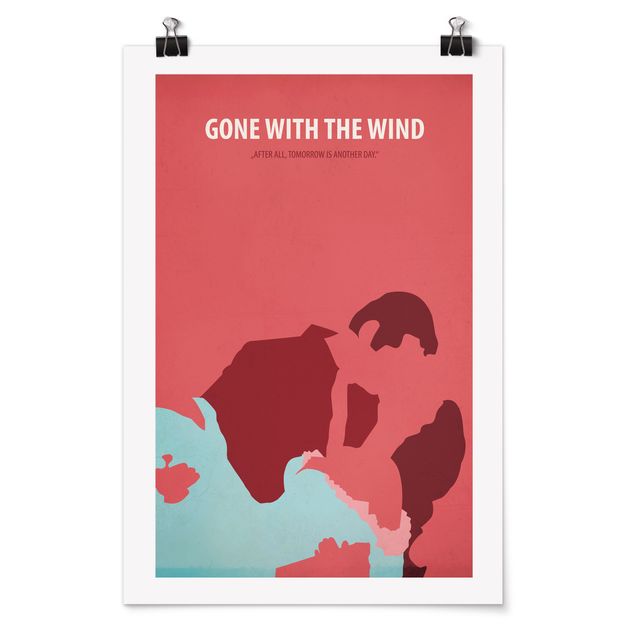 schöne Bilder Filmposter Gone with the wind