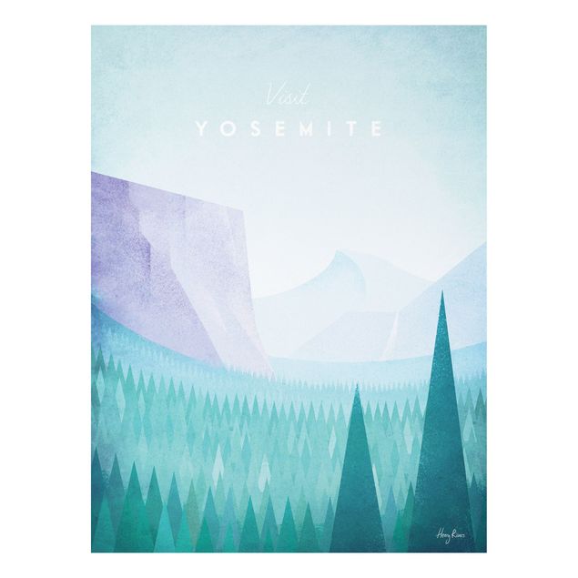 Bilder Reiseposter - Yosemite Park