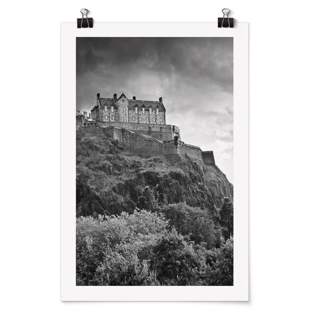 Städteposter Edinburgh Castle II