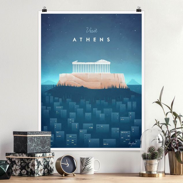 Riesenposter XXL Reiseposter - Athen