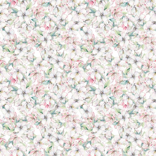 Möbelfolie Muster - Kirschblüten Aquarell