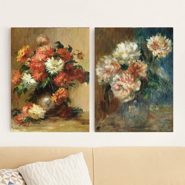 Impressionistische Bilder Auguste Renoir - Blumenvasen