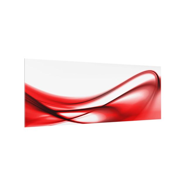 Spritzschutz Glas - Red Touch - Panorama - 5:2