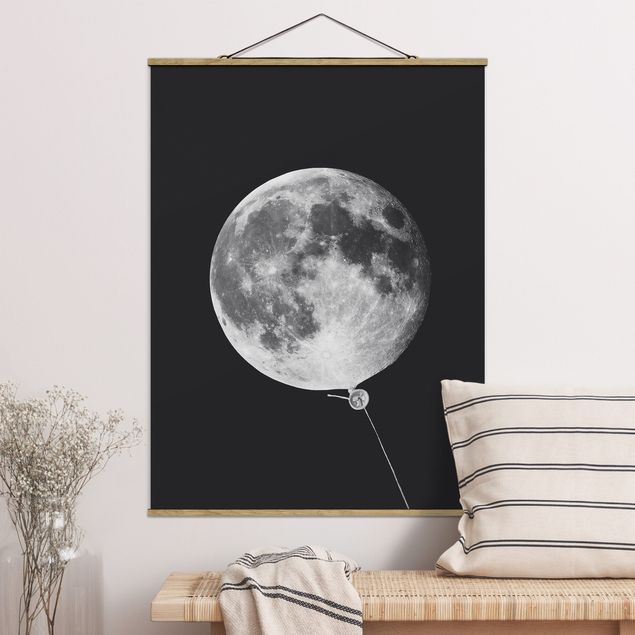 Jonas Loose Bilder Luftballon mit Mond