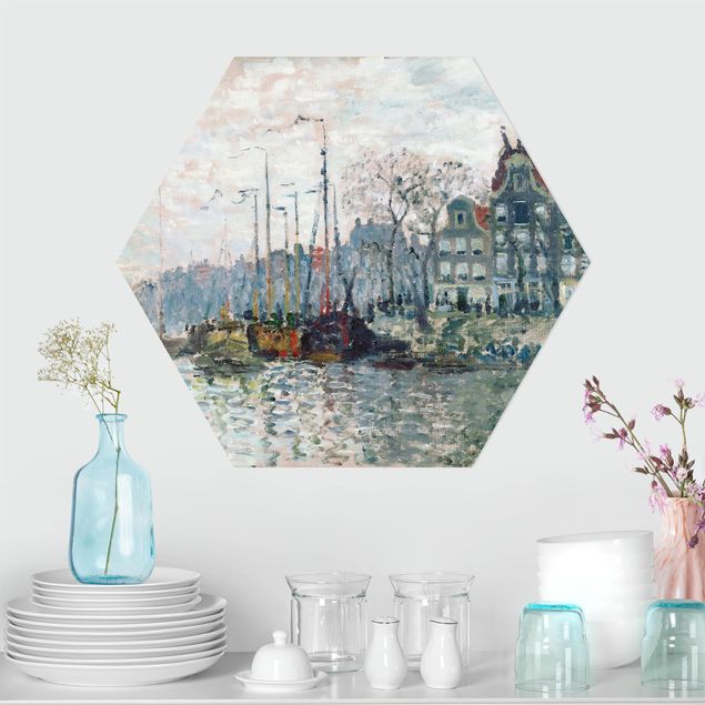 schöne Bilder Claude Monet - Kromme Waal Amsterdam