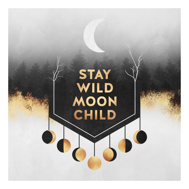 Elisabeth Fredriksson Poster Stay Wild Moon Child