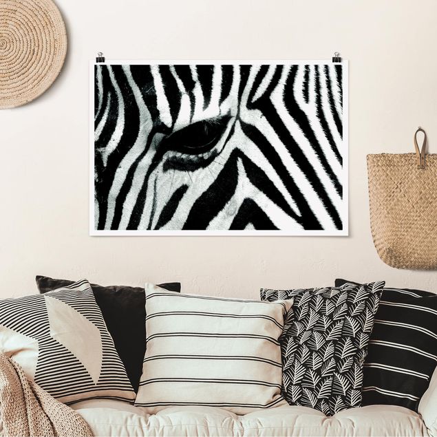 XXL Poster Zebra Crossing