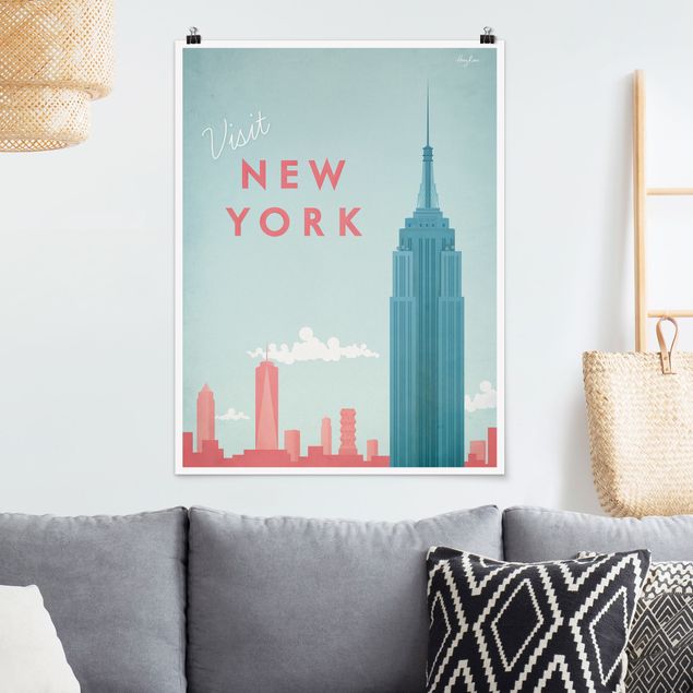 Poster New York Reiseposter - New York