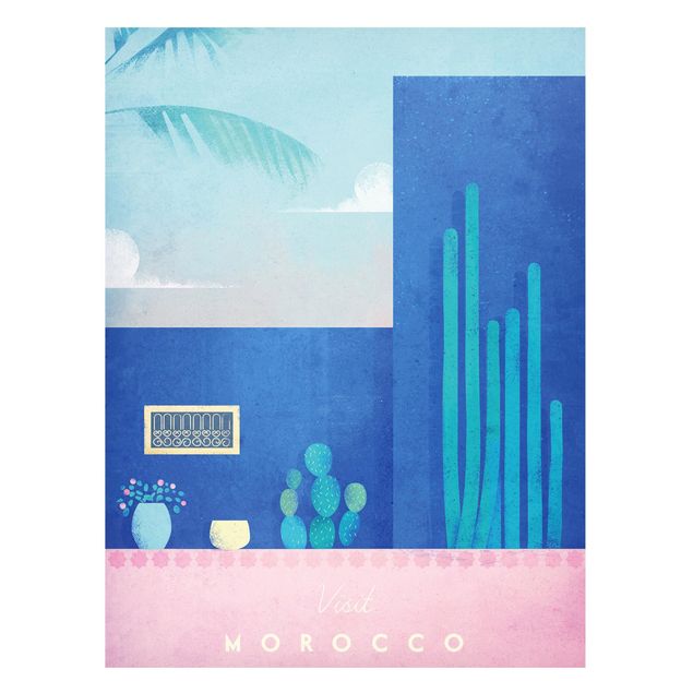 Henry Rivers Poster Reiseposter - Marokko