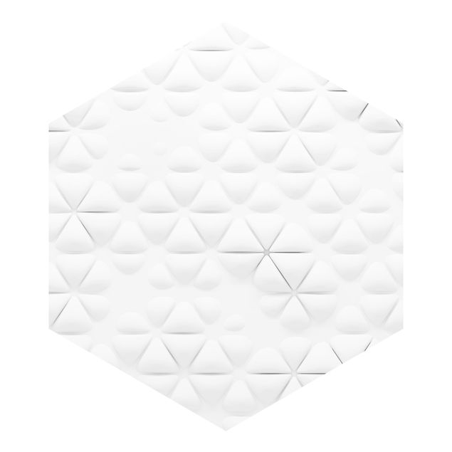 Vliestapete Abstrakte Dreiecke in 3D