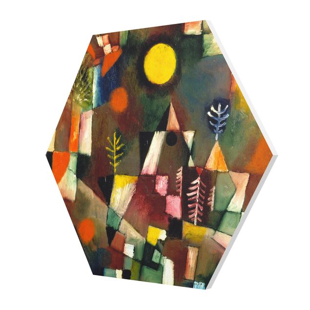 Hexagon Bild Forex - Paul Klee - Der Vollmond