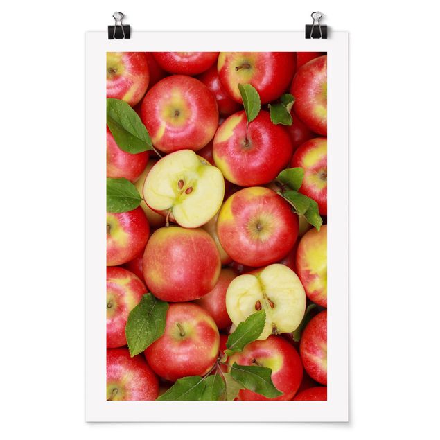 Poster bestellen Saftige Äpfel