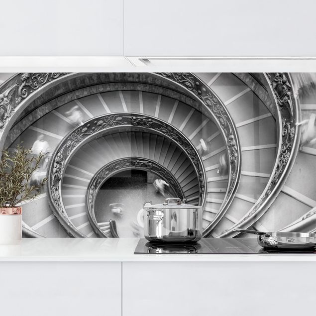 Platte Küchenrückwand Bramante Treppe