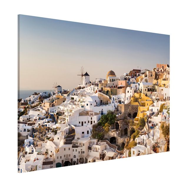 Magnettafel - Oia Panorama - Querfromat 4:3