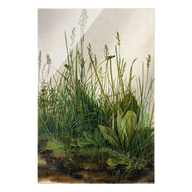 Bilder auf Glas Albrecht Dürer - Das große Rasenstück