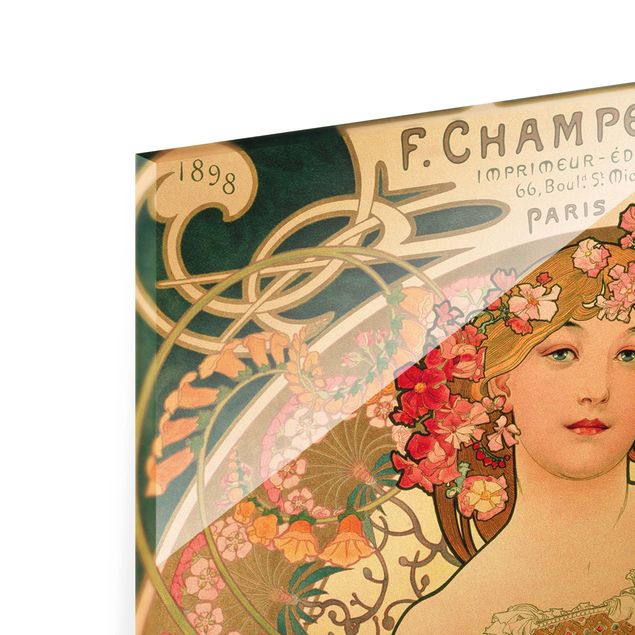 Mucha Bilder Alfons Mucha - Plakat für F. Champenois