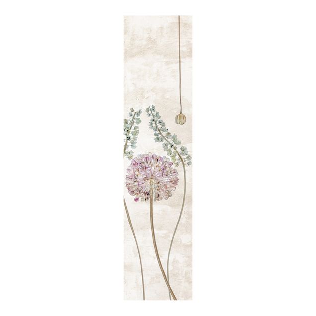 Schiebevorhänge Allium Illustration